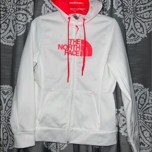 The North Face fitted zip hoodie NEON color!​